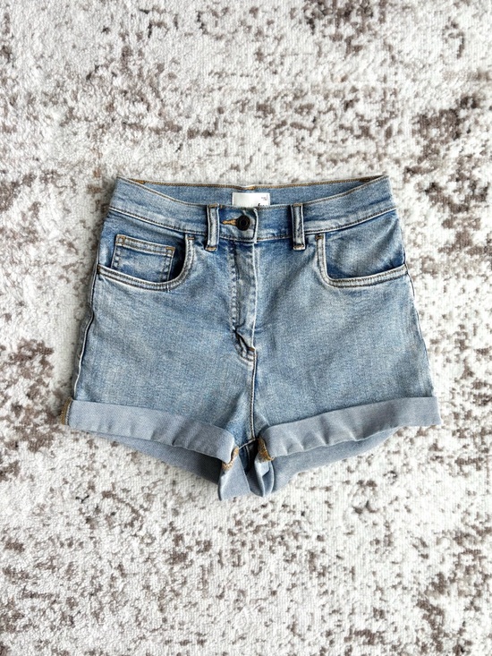 Wilfred Pants - Aritzia Wilfred Free Light Wash Denim Roll-Cuff Women’s Shorts